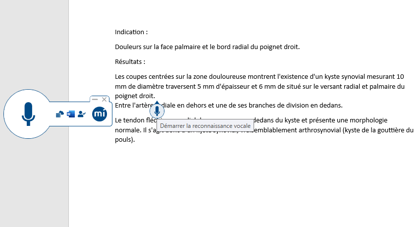 MIRA medical Une utilisation simple